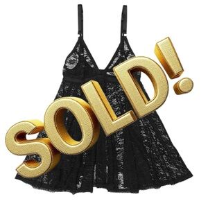 Black lace mini dress by hopeless lingerie small